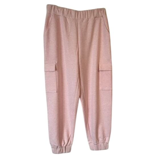 EXPRESS Women's Cargo Jogger Pants (EX007162) Pink Medium New NWT - Picture 8 of 8
